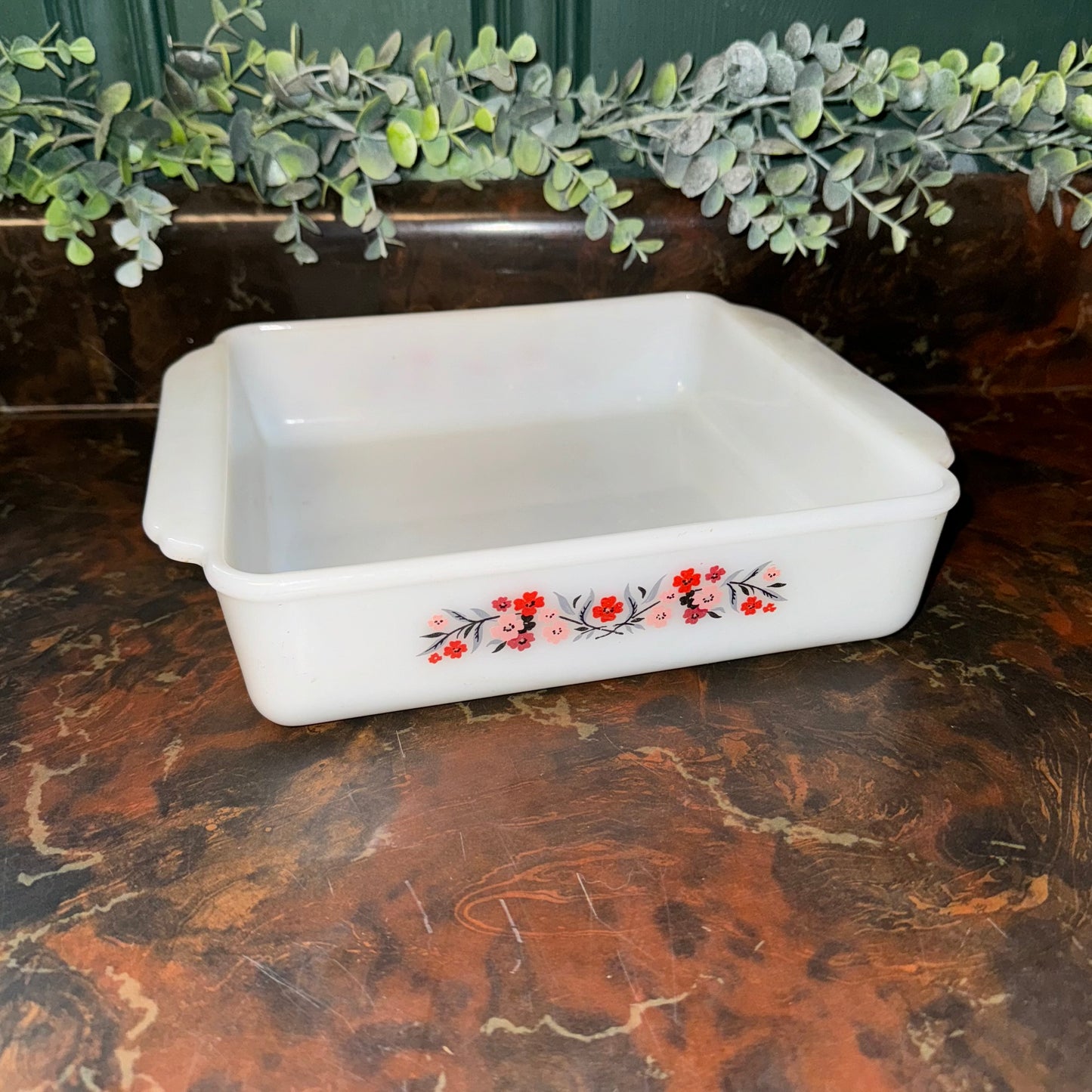 FLORAL BAKING DISH