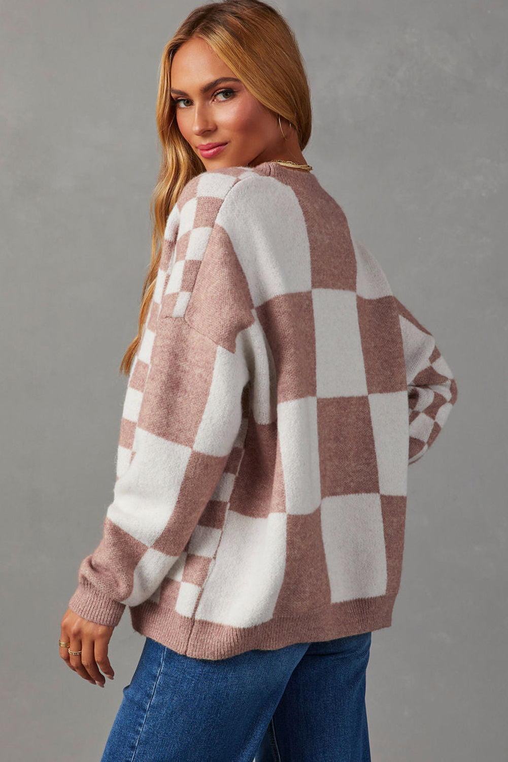 THE REMY CHECKERED CARDI