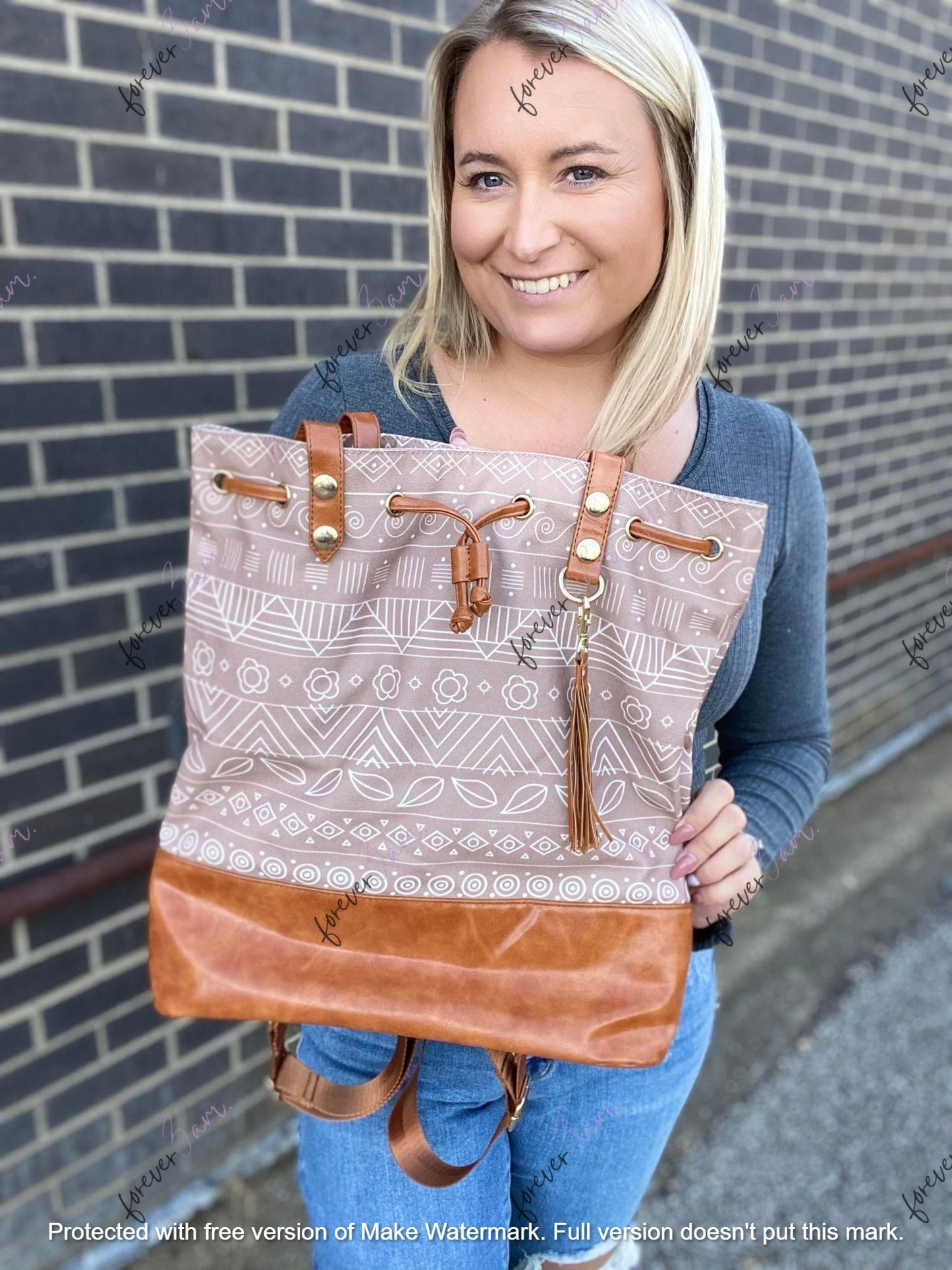 THE TIFF TOTE + BACKPACK