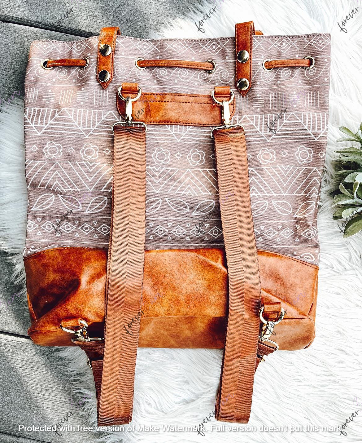 THE TIFF TOTE + BACKPACK