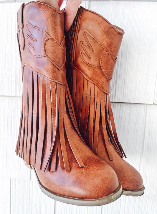 THE MIKA FRINGE BOOTS