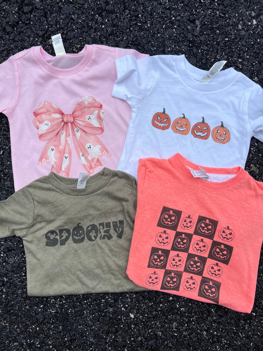 MYSTERY HALLOWEEN KIDS TEES