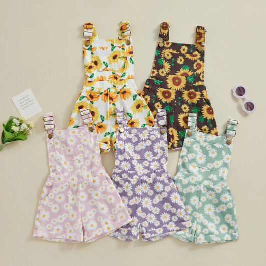 THE CINDY FLORAL ROMPERS