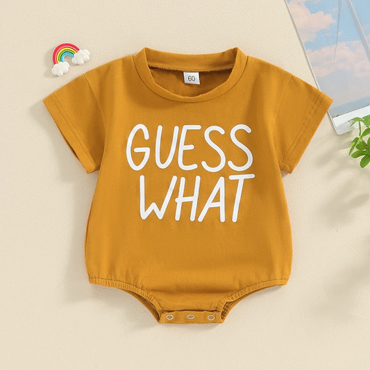 GUESS WHAT? CHICKEN BUTT. ONESIE