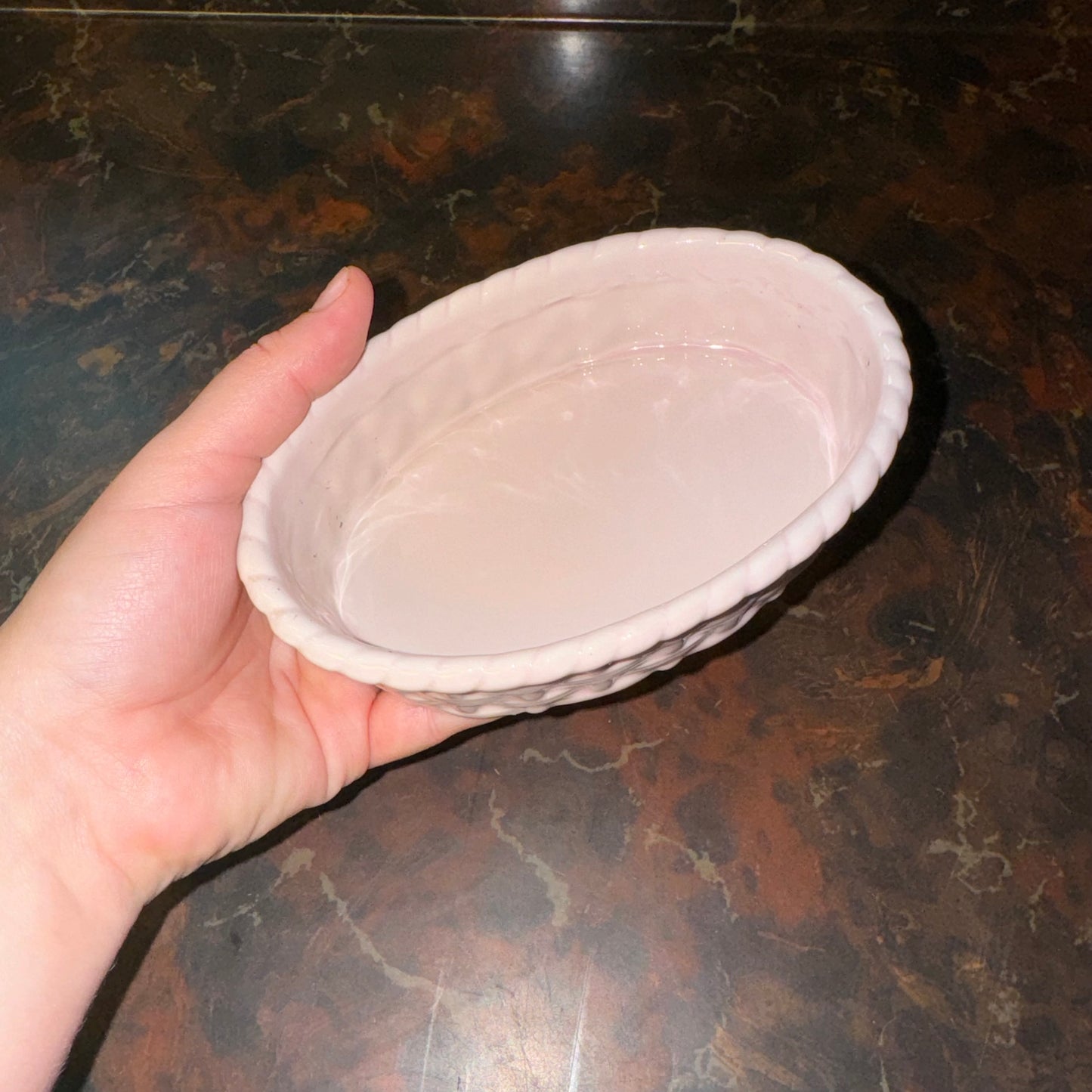 ROSE TRINKET TRAY