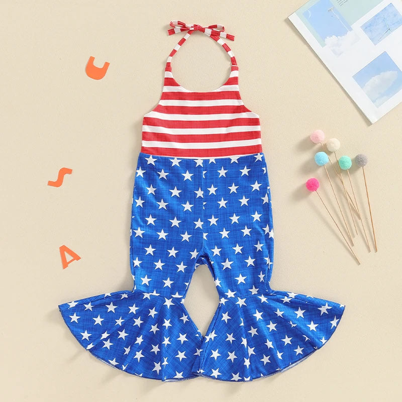 STARS & STRIPES HALTER JUMPER