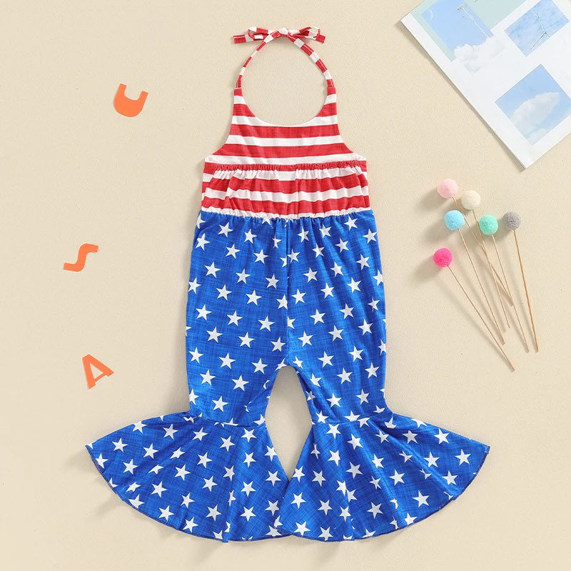 STARS & STRIPES HALTER JUMPER