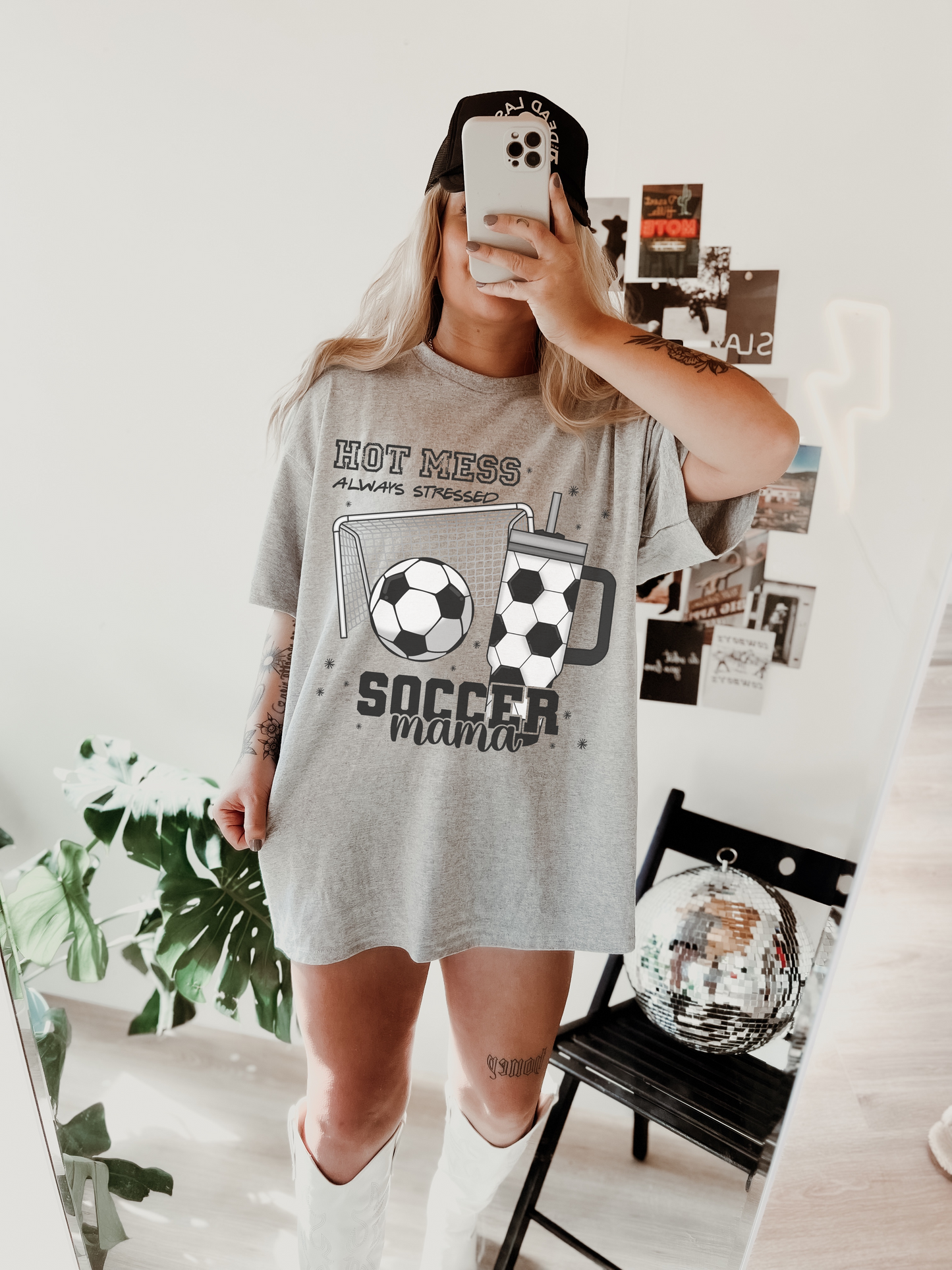 HOT MESS SOCCER MAMA