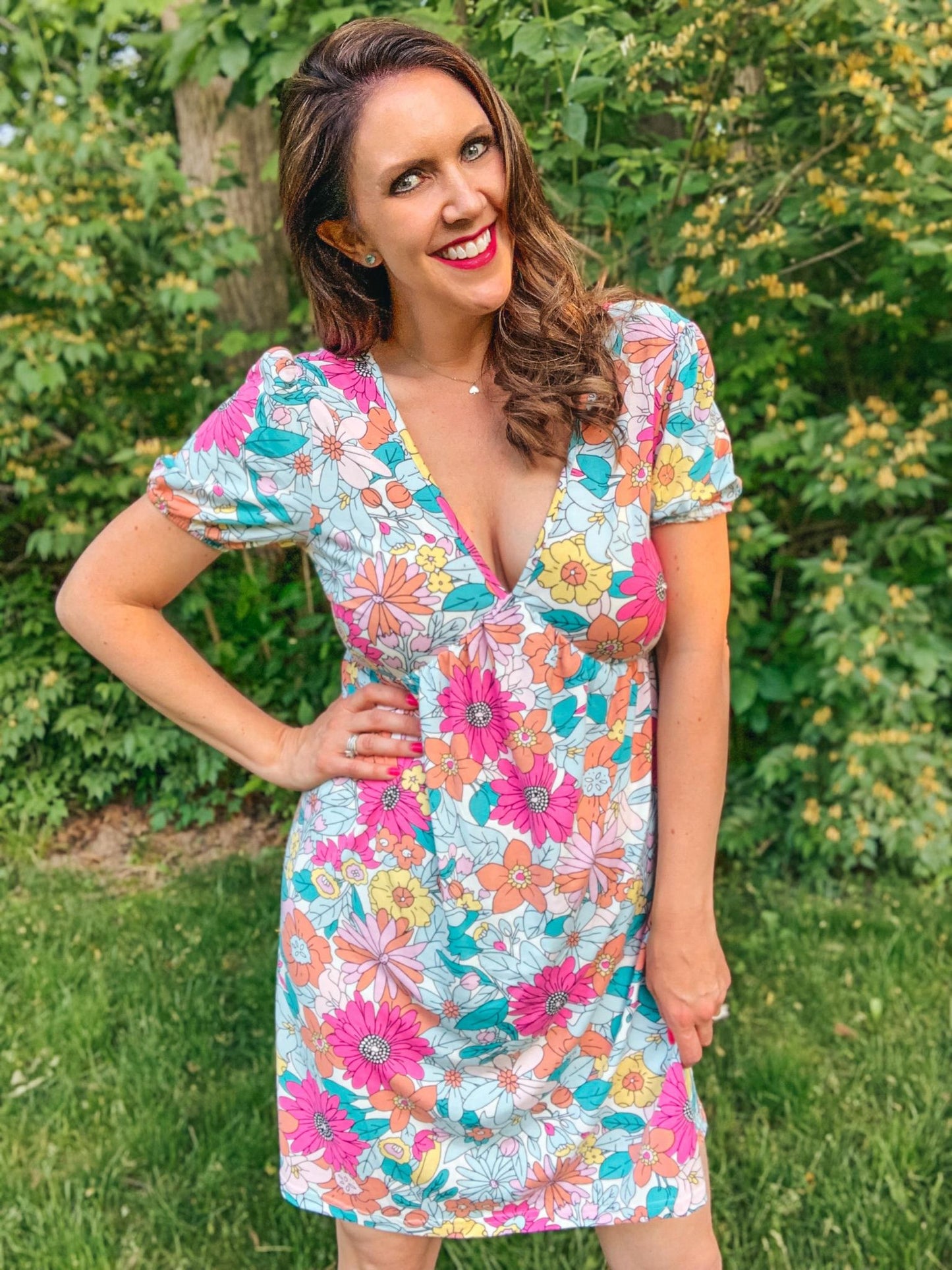 LITTLE FLORAL DRESS