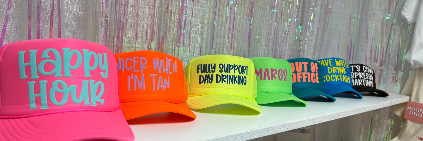 SUMMER TRUCKER HATS