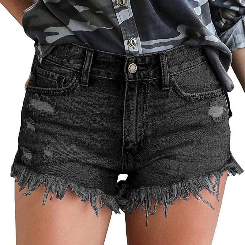 CUFFED & FRAYED SHORTS