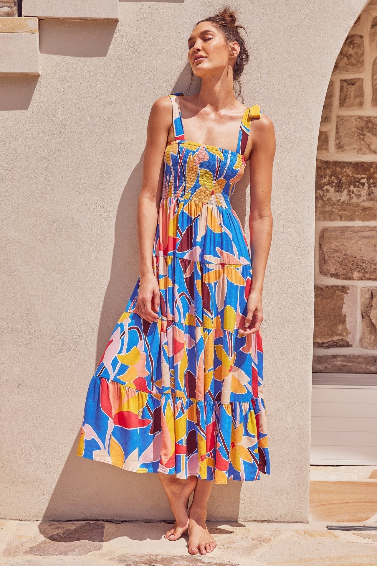 THE MANDY BOHO MAXI DRESS