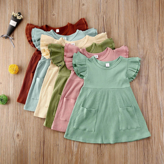 LITTLE LADY RUFFLE DRESS