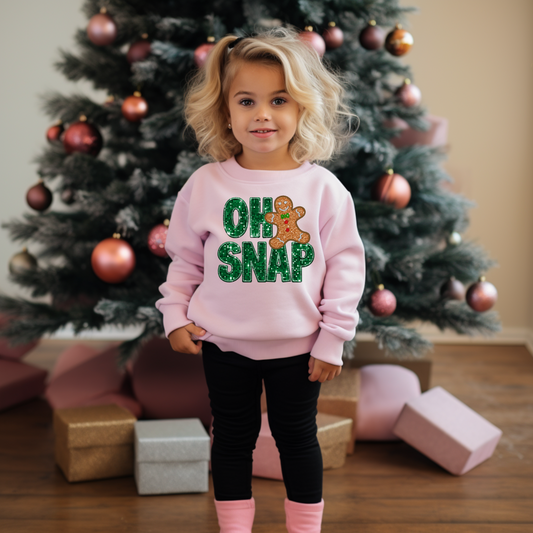 OH SNAP LONG SLEEVE {TODDLER}