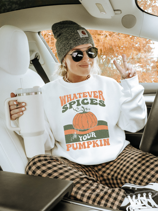 WHATEVER SPICES YOUR PUMPKIN CREW