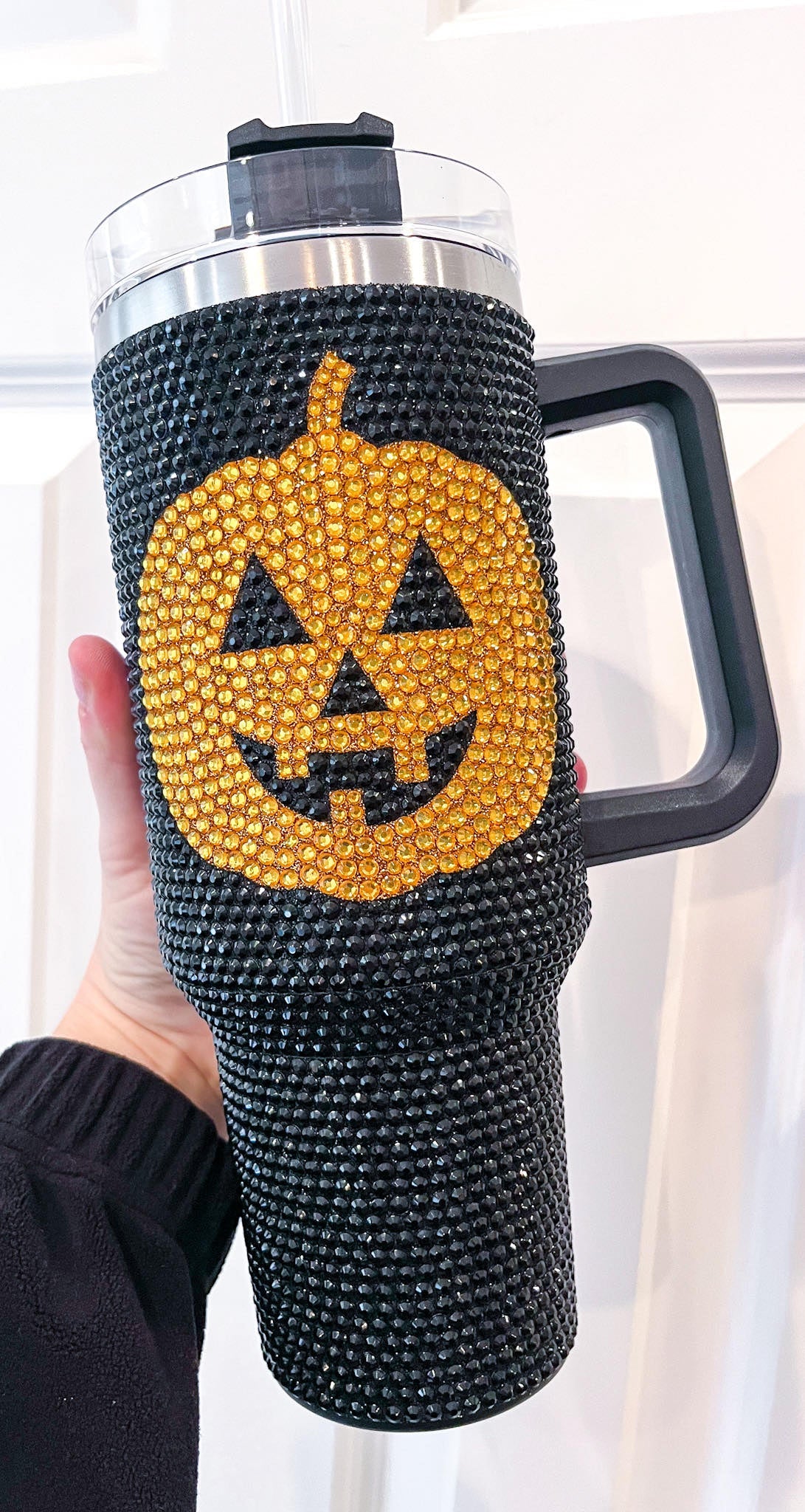 SPOOKY GLITTER TUMBLERS