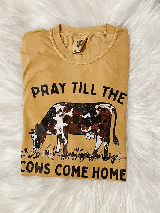 PRAY TILL THE COWS COME HOME